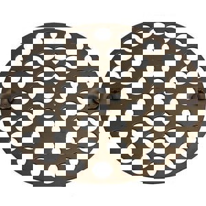 4 OD SHWR STRN W/ 33/8 CTRS ORB